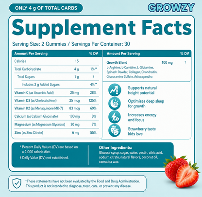 Growzy™ Daily Growth Gummies