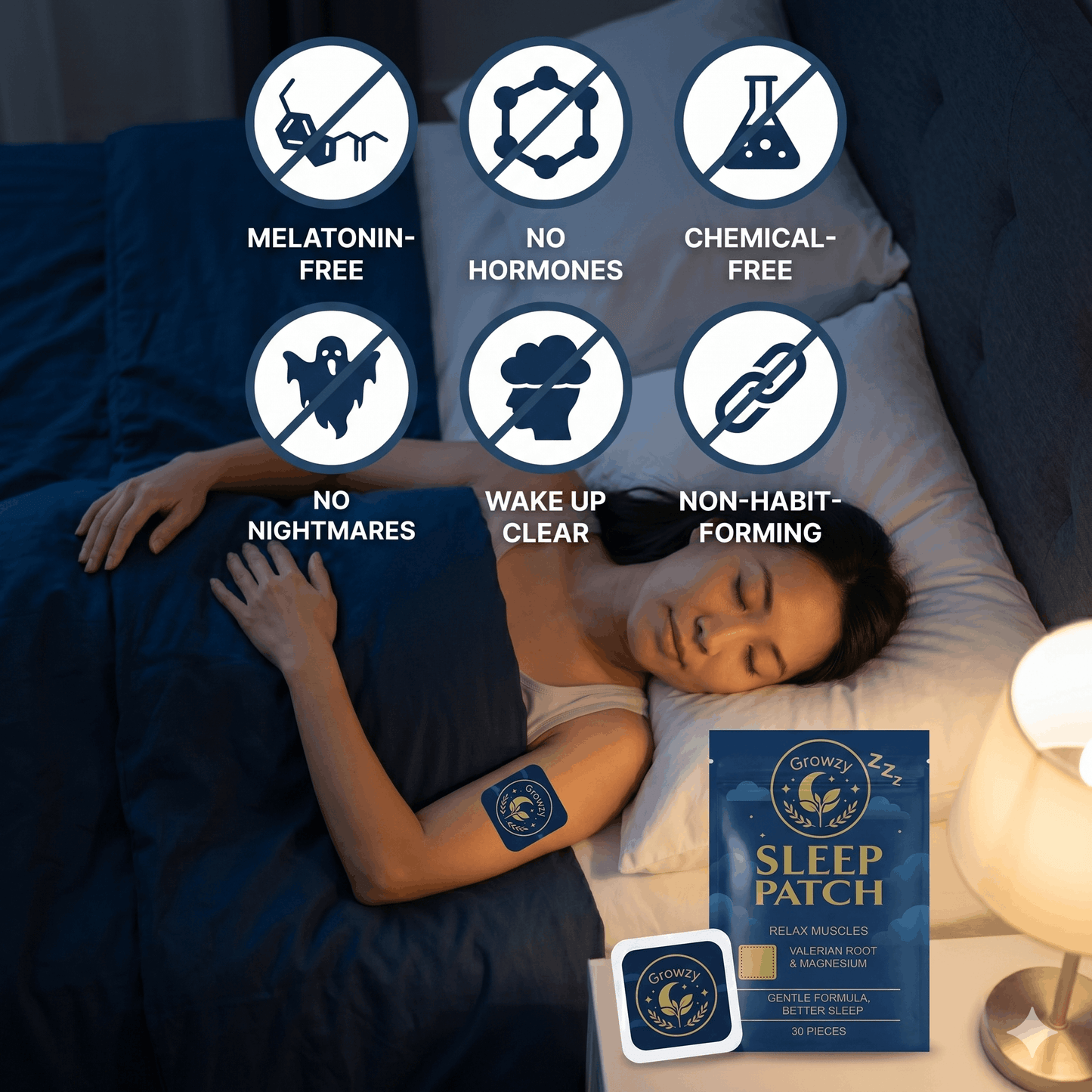 Growzy Sleep Patches